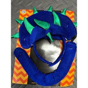 Dinosaur Halloween costume set tail headband plush Dress up cosplay Monster‎